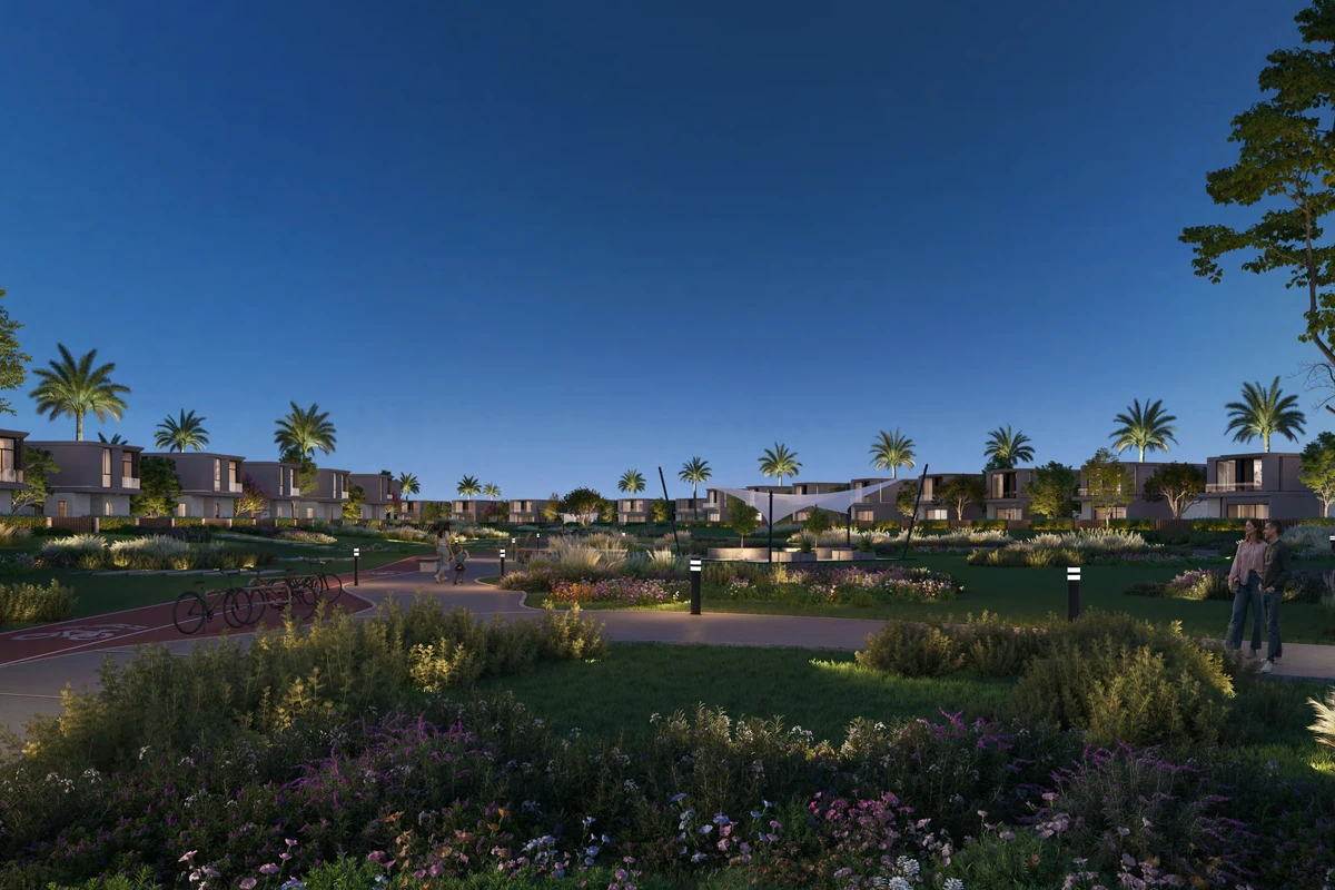 Residential view of Hillage at Azha West Sheikh Zayed