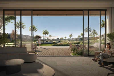 Villa exterior at Hillage at Azha West Sheikh Zayed